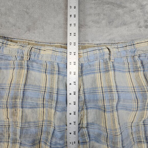 Tommy Bahama‎ Relax Linen Shorts Men's 38 Multicolor Plaid Vacation Casual Wear - Picture 4 of 12
